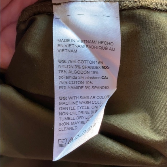 Chico’s size 2 Poplin Utility midi dress - Picture 5 of 5